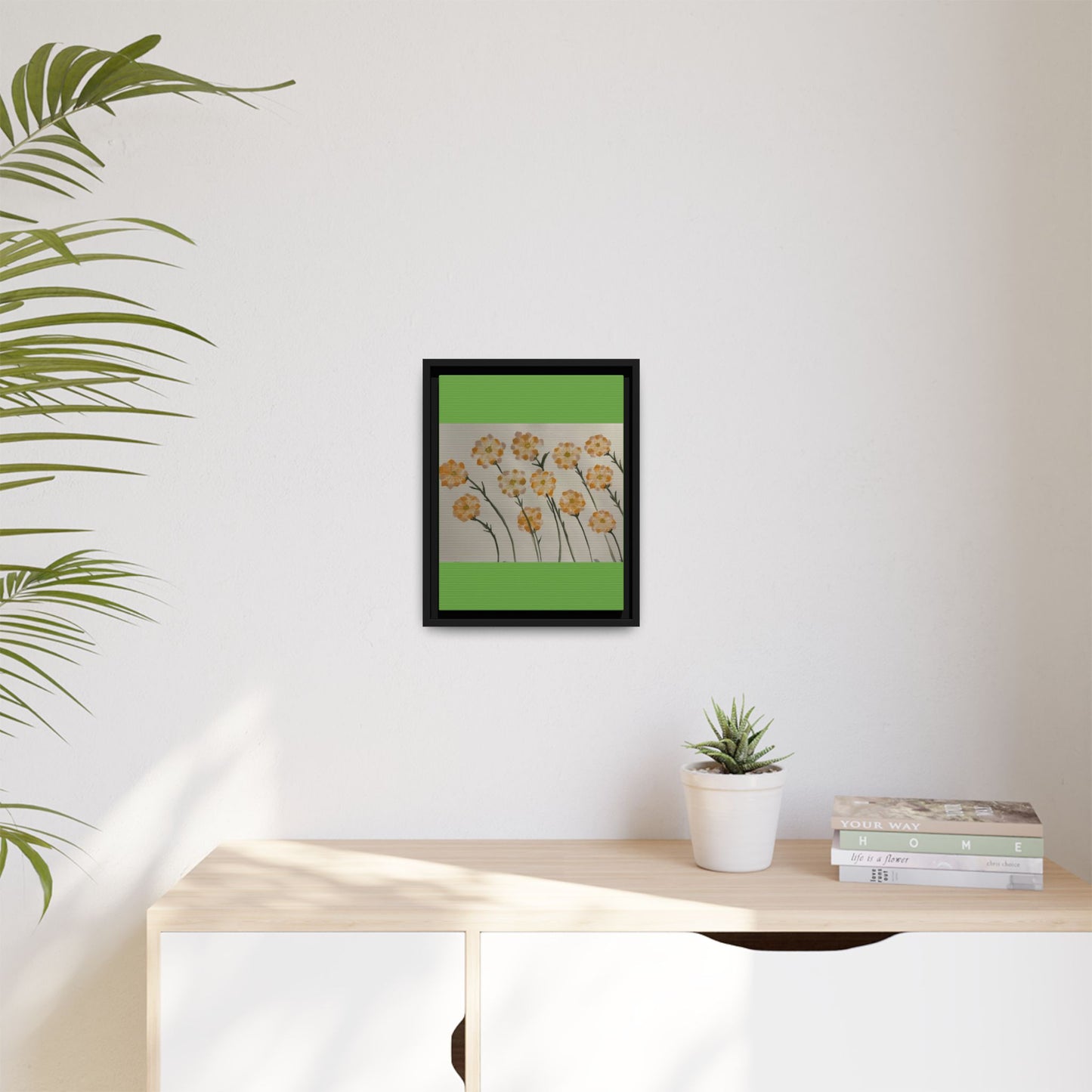 Matte Canvas, Framed (Multi-color)