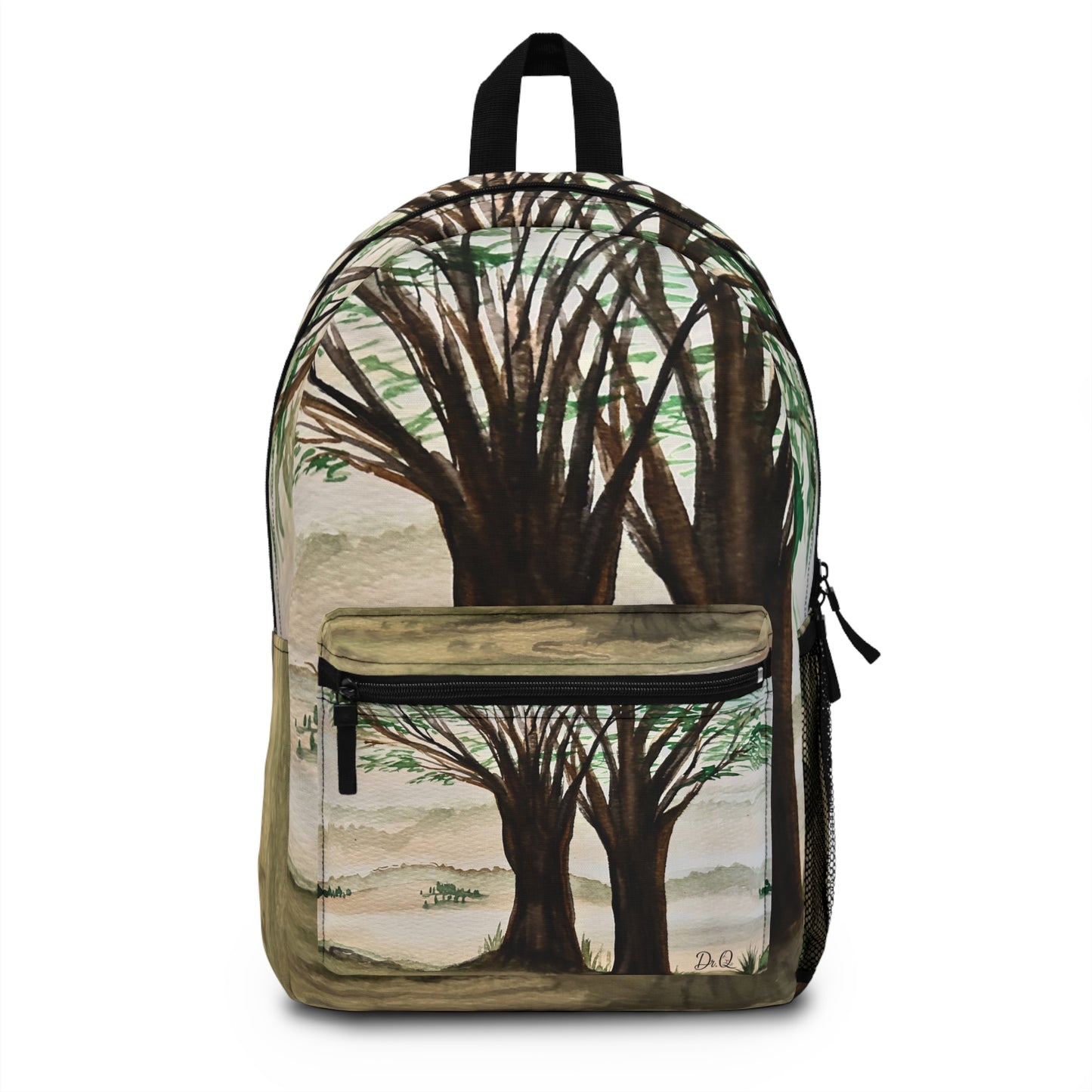 Nature-Inspired "Through the Trees" Forest Tree Backpack - Eco-Friendly Travel Companion