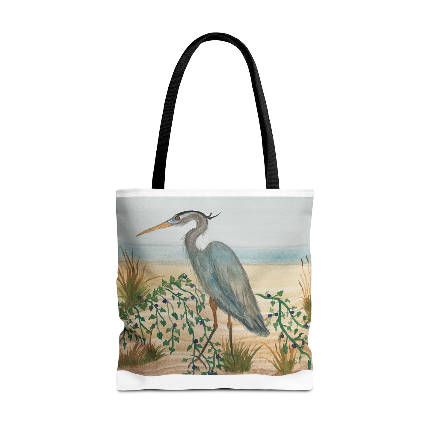 Blue Heron Juvenile Tote Bag (AOP)