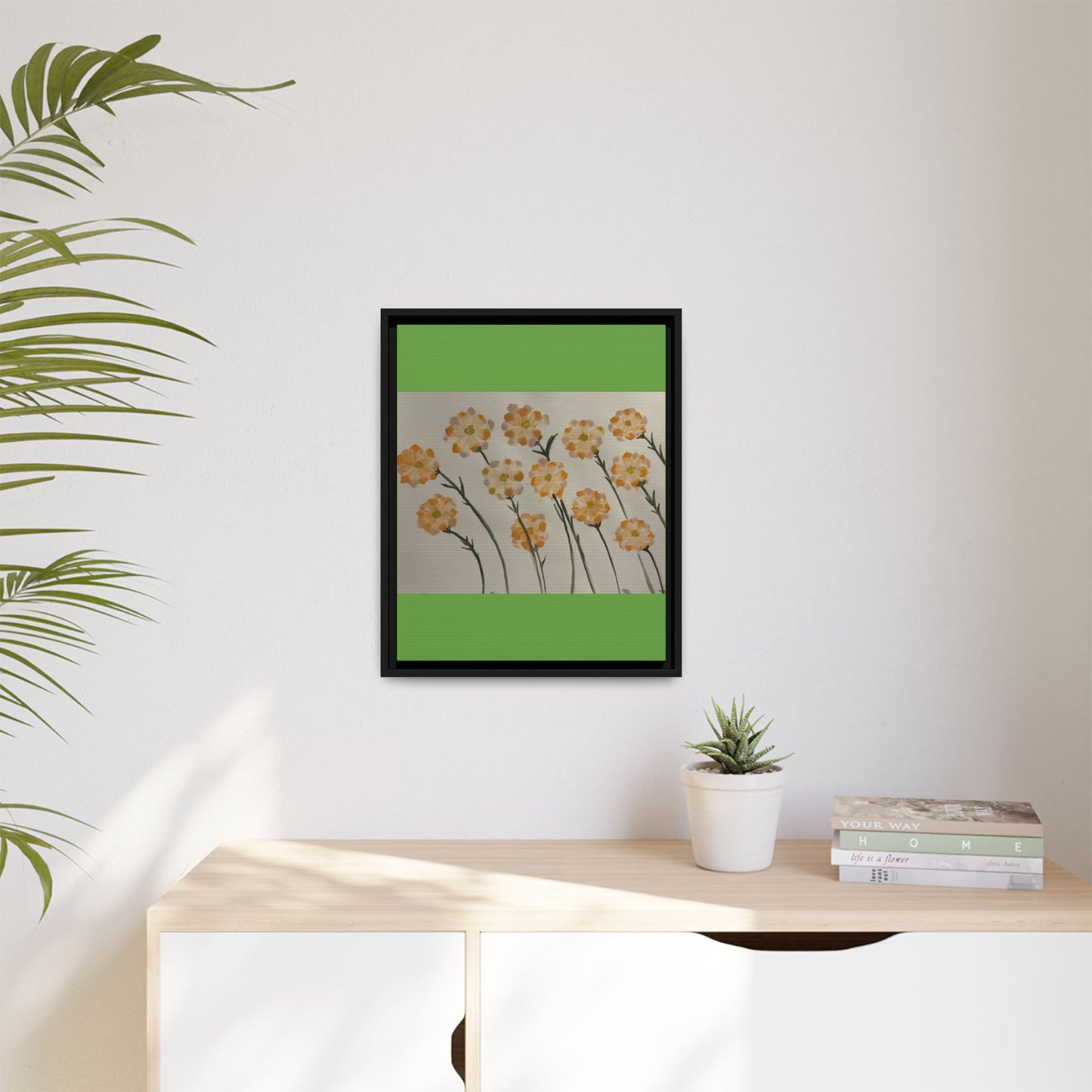 Matte Canvas, Framed (Multi-color)
