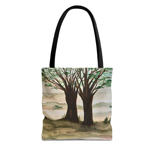 Tote Bag - Frio River Trees Nature Lover Canvas Tote