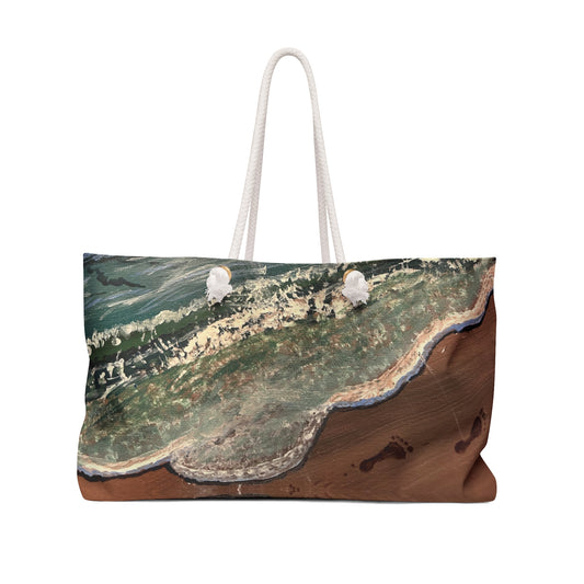 Walk on the Beach Weekender Bag