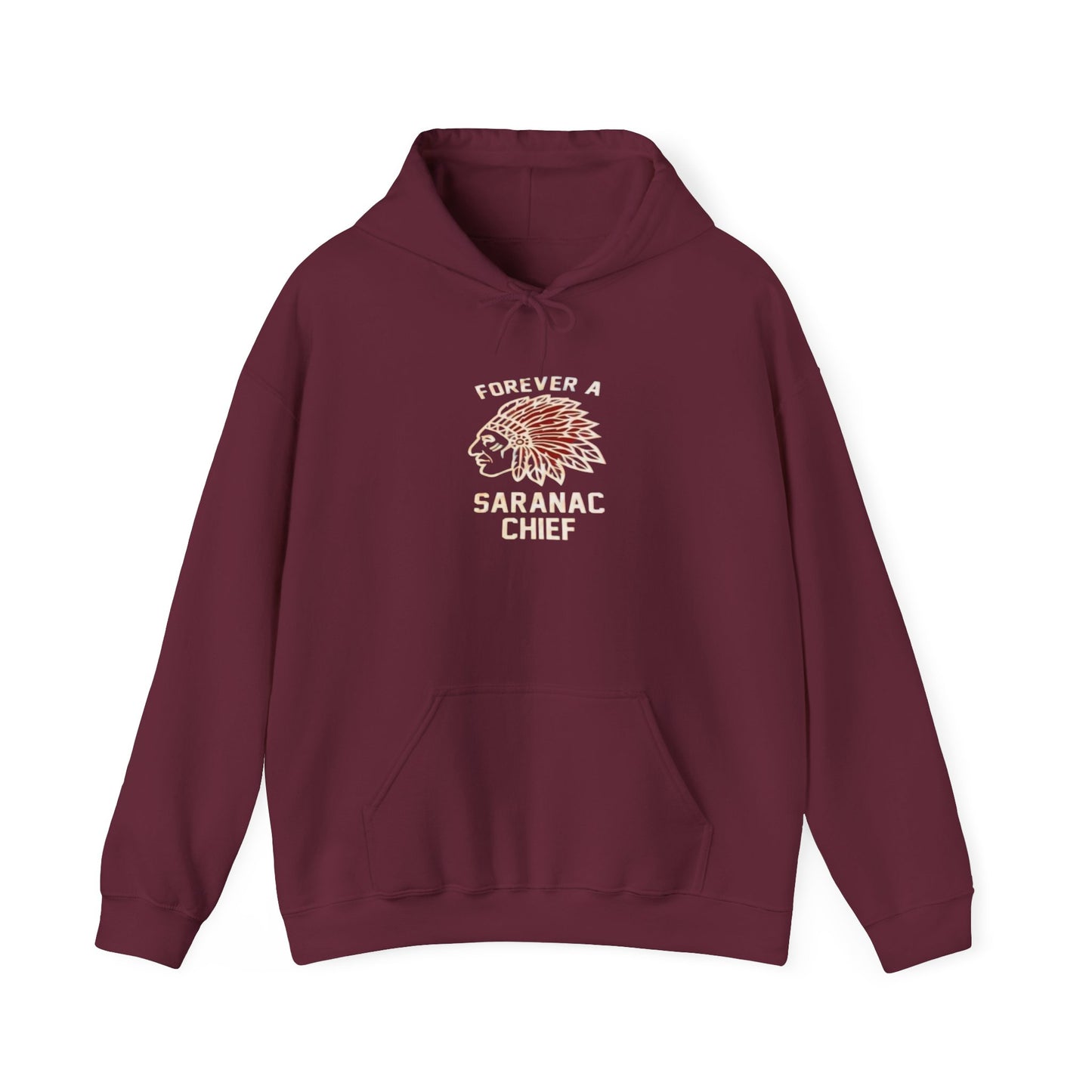 Forever a Saranac Chief Unisex Heavy Blend™ Hooded Sweatshirt
