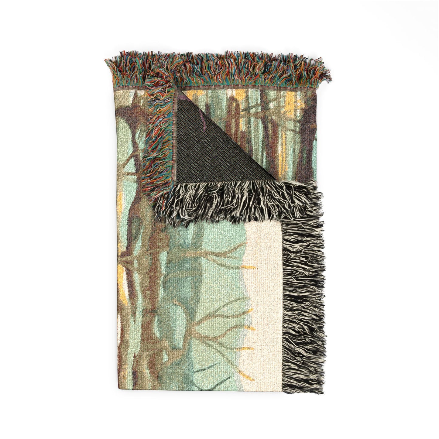 Blue Crab Coastal Woven Blanket – Nautical Beach Throw for Ocean Lovers