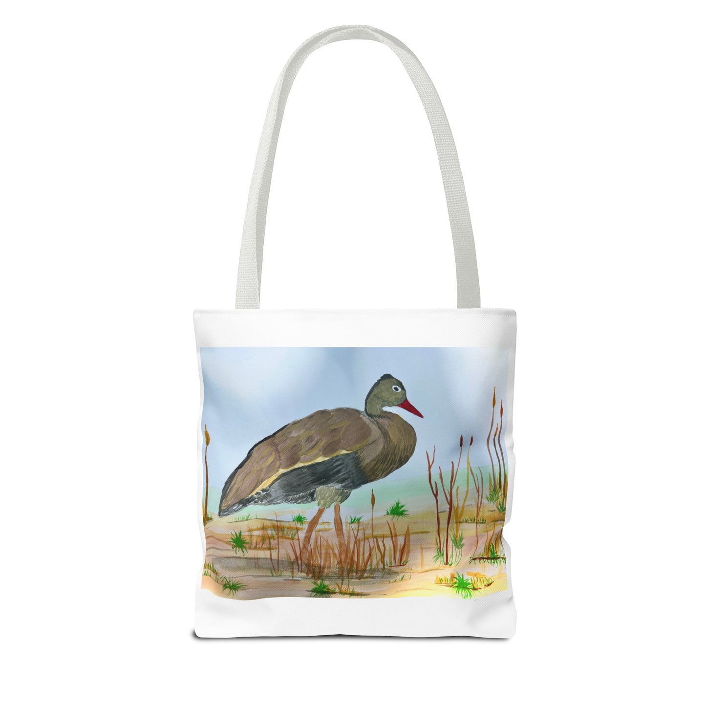 Black Bellied Whistling Duck Tote Bag (AOP)