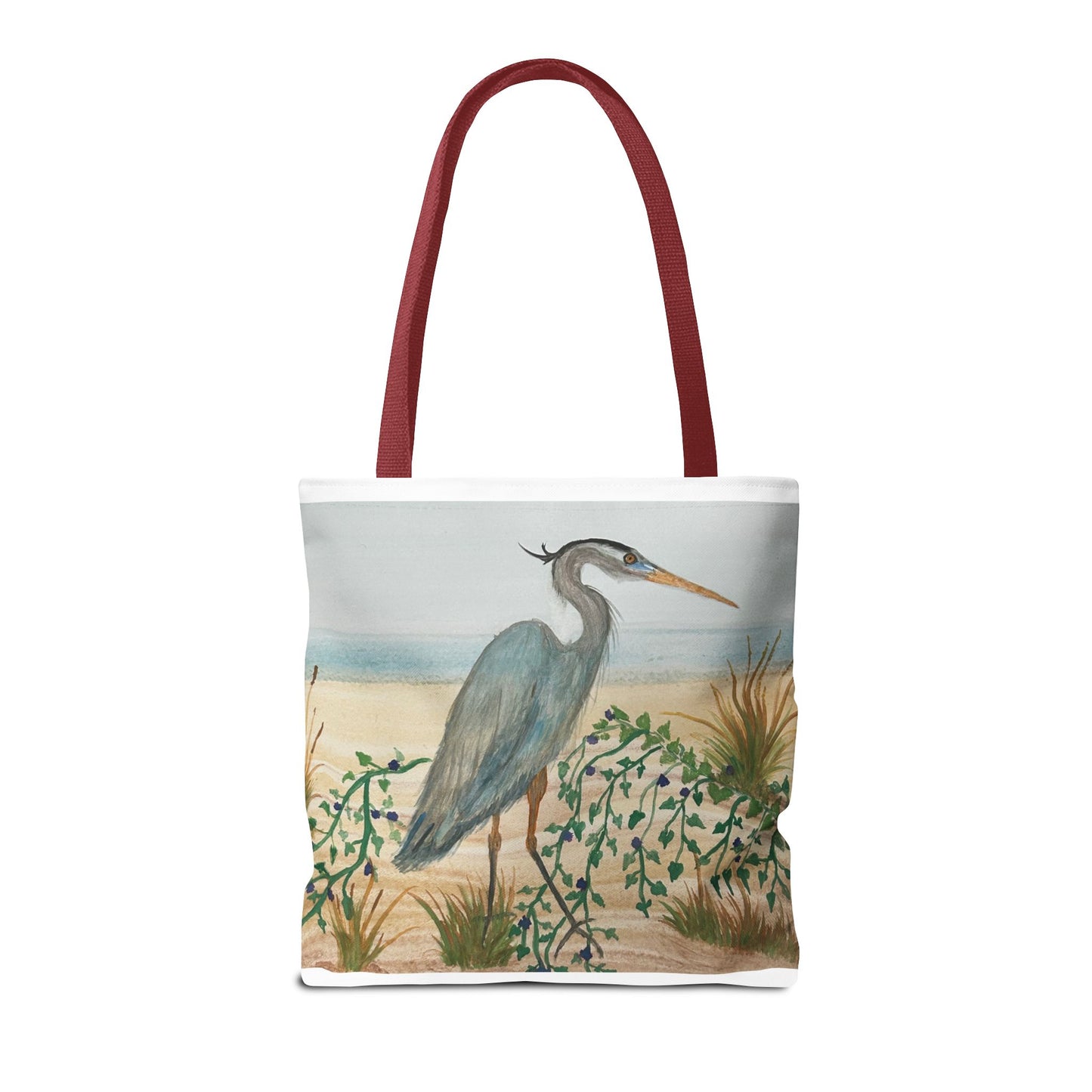 Blue Heron Juvenile Tote Bag (AOP)