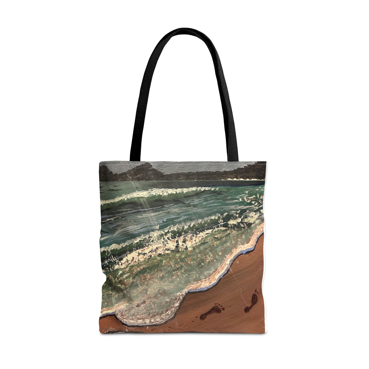 Walk on the Beach Tote Bag (AOP)