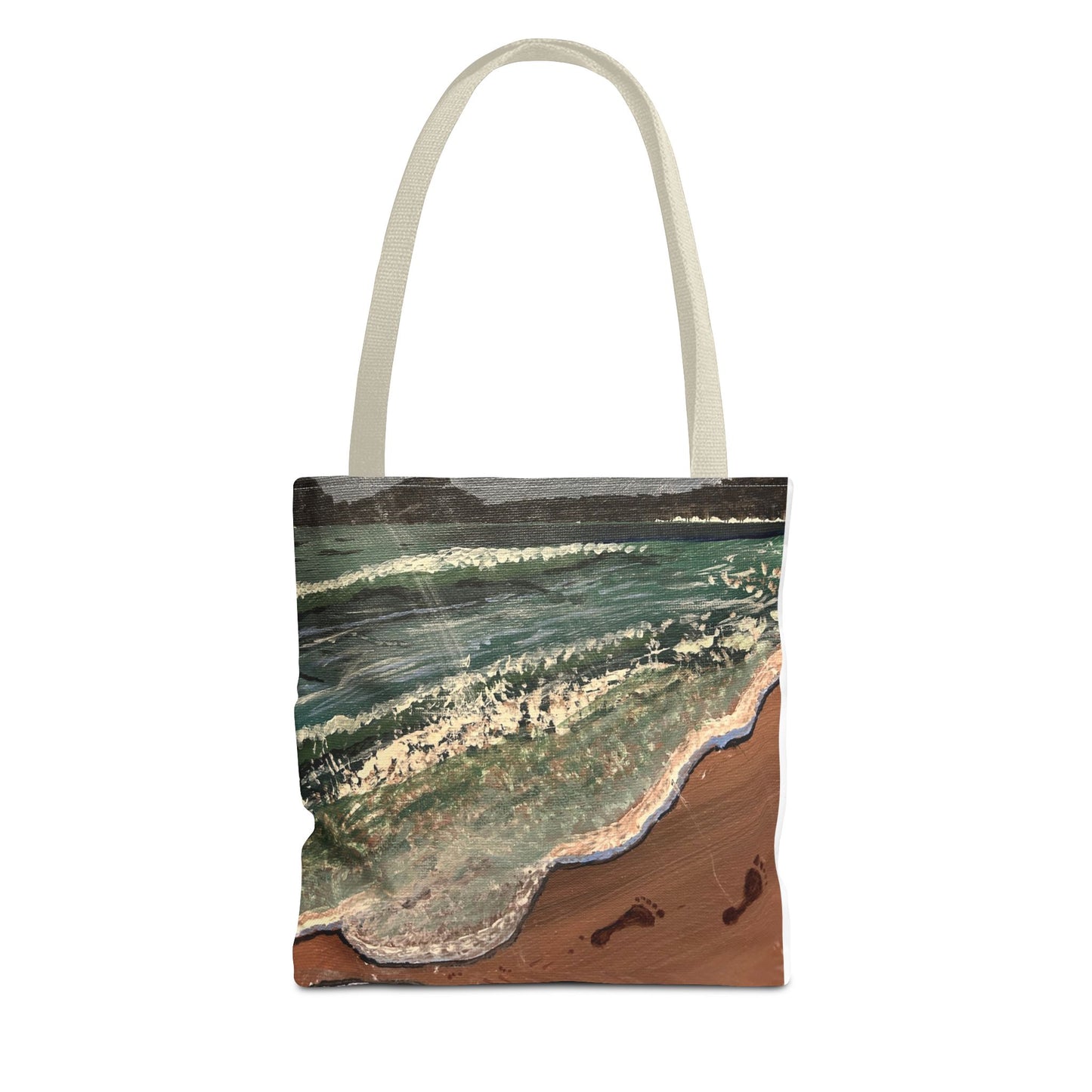 Walk on the Beach Tote Bag (AOP)