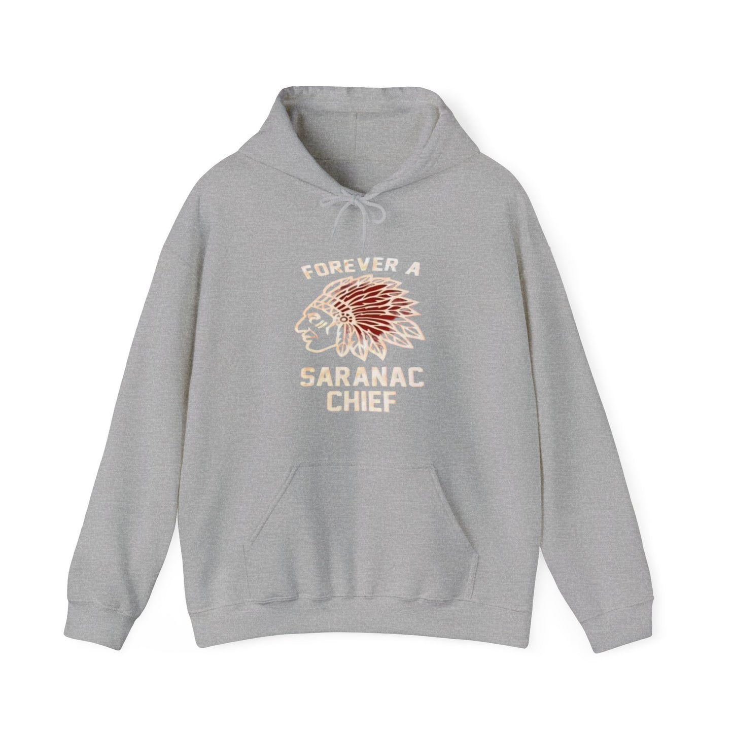 Forever a Saranac Chief Unisex Heavy Blend™ Hooded Sweatshirt