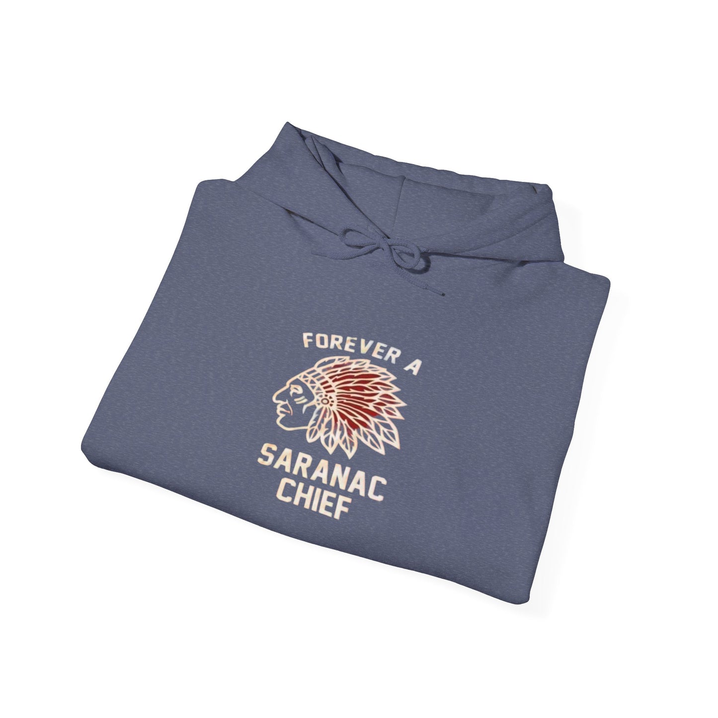 Forever a Saranac Chief Unisex Heavy Blend™ Hooded Sweatshirt