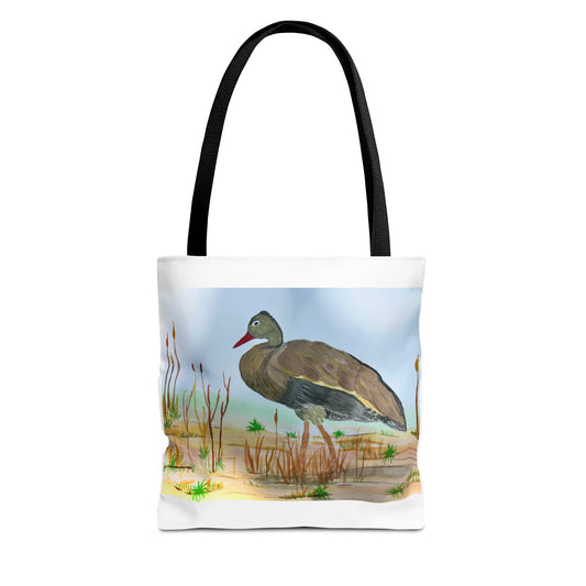 Black Bellied Whistling Duck Tote Bag (AOP)