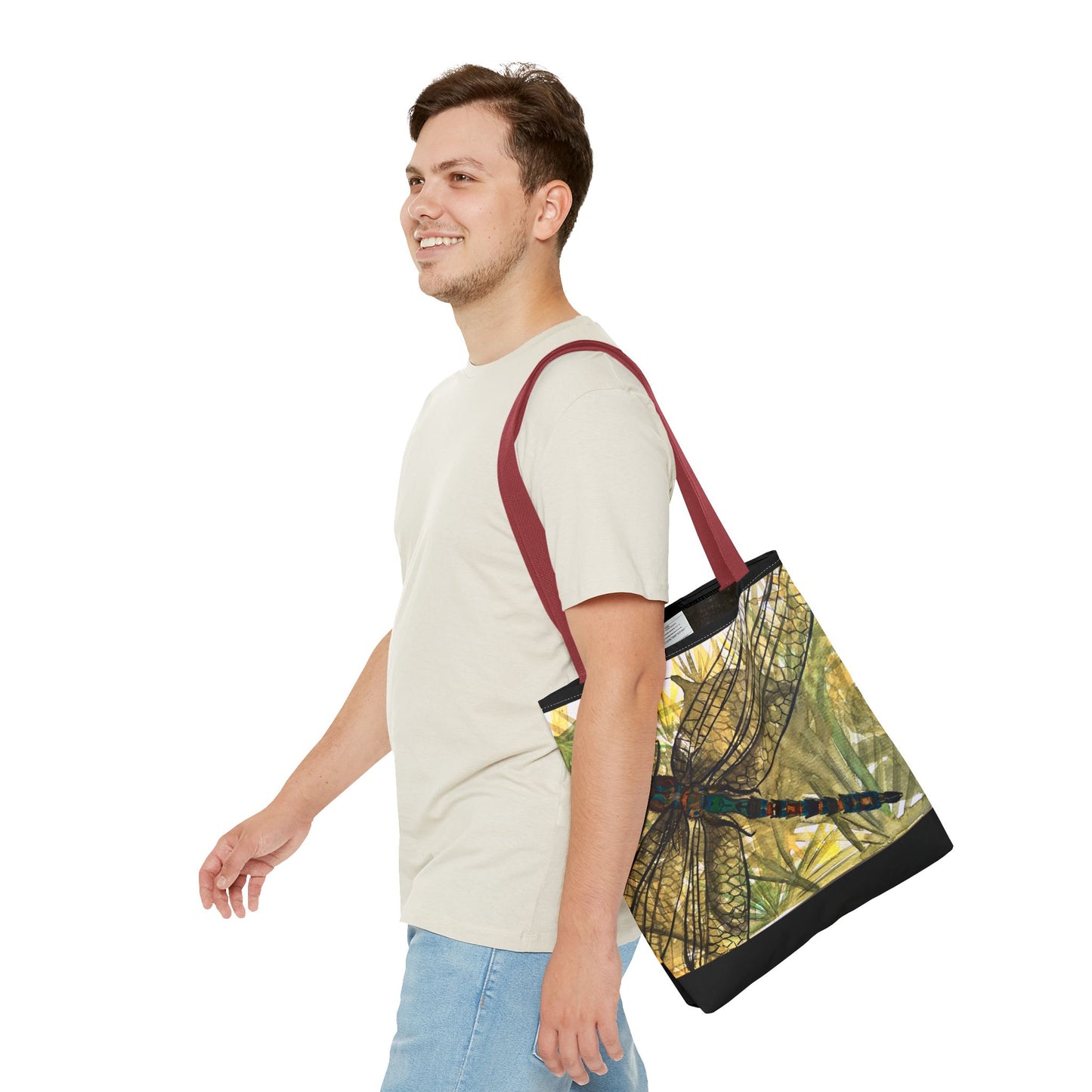 "Male Blue-Eyed Darner" of West & North Texas Tote Bag