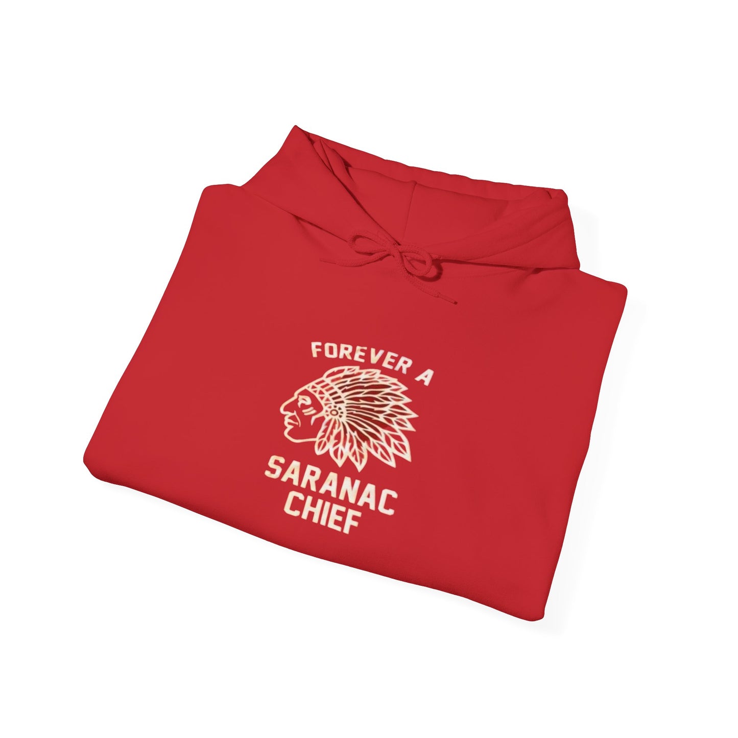 Forever a Saranac Chief Unisex Heavy Blend™ Hooded Sweatshirt