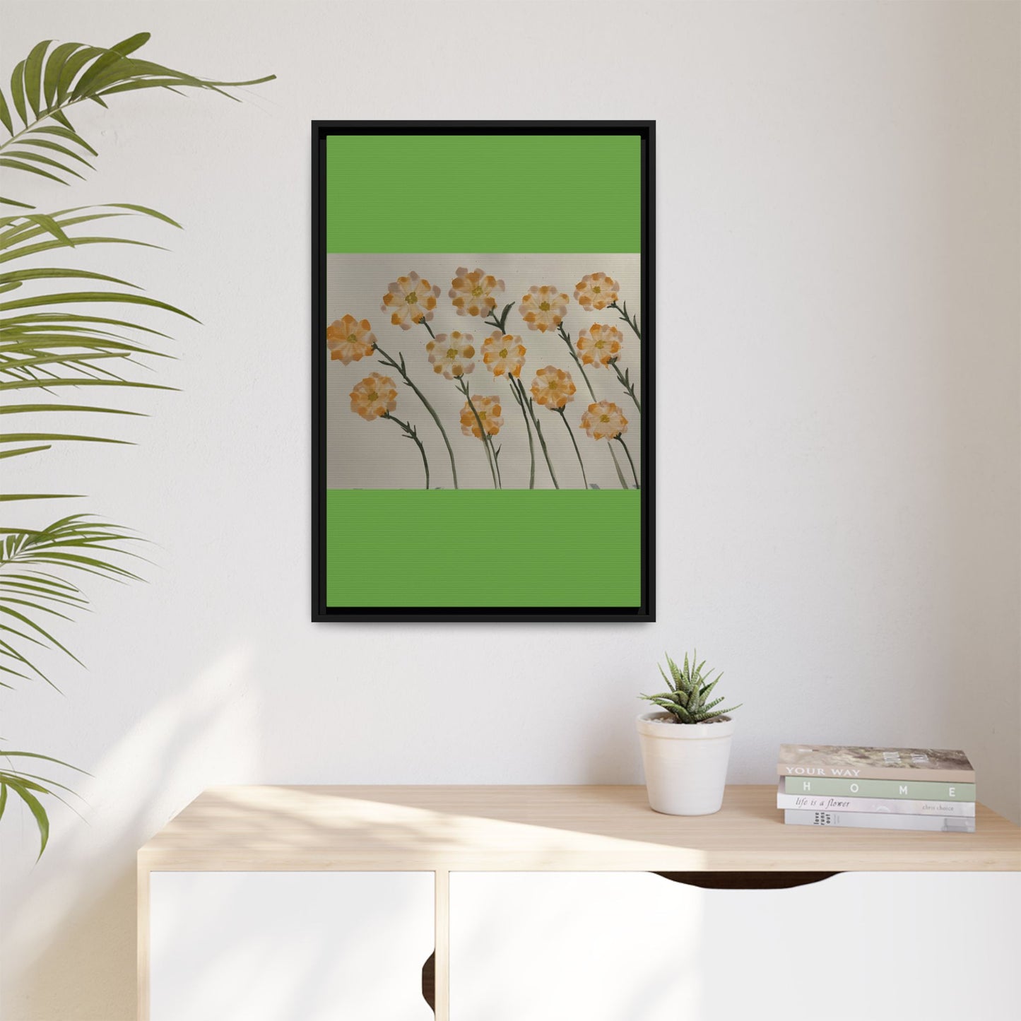 Matte Canvas, Framed (Multi-color)