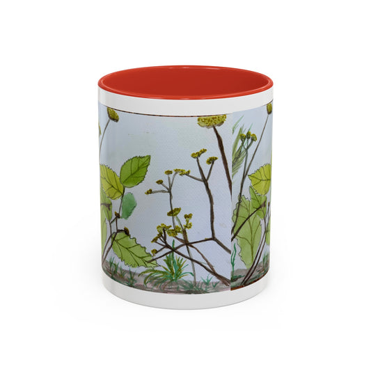 Wildflower Accent Coffee Mug (11, 15oz)