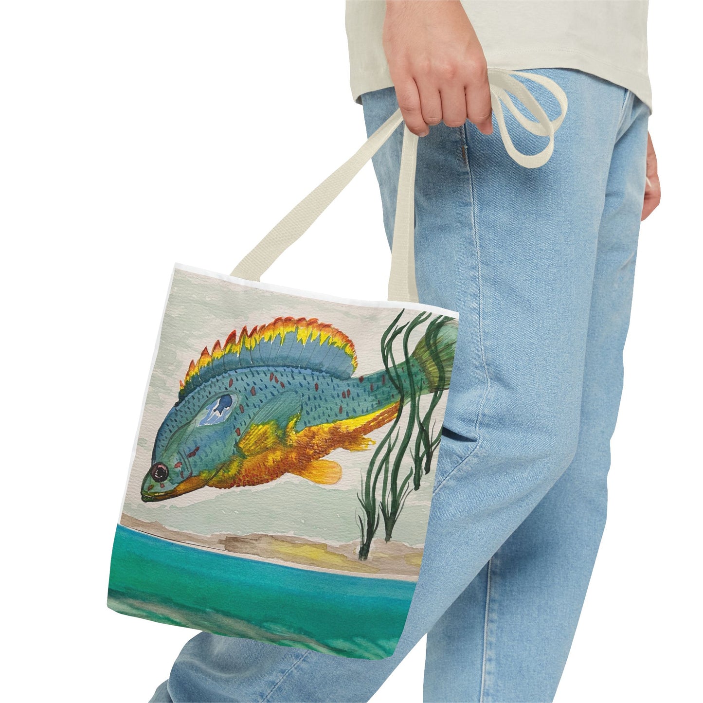 "Spotted Texas Sunfish" Tote Bag