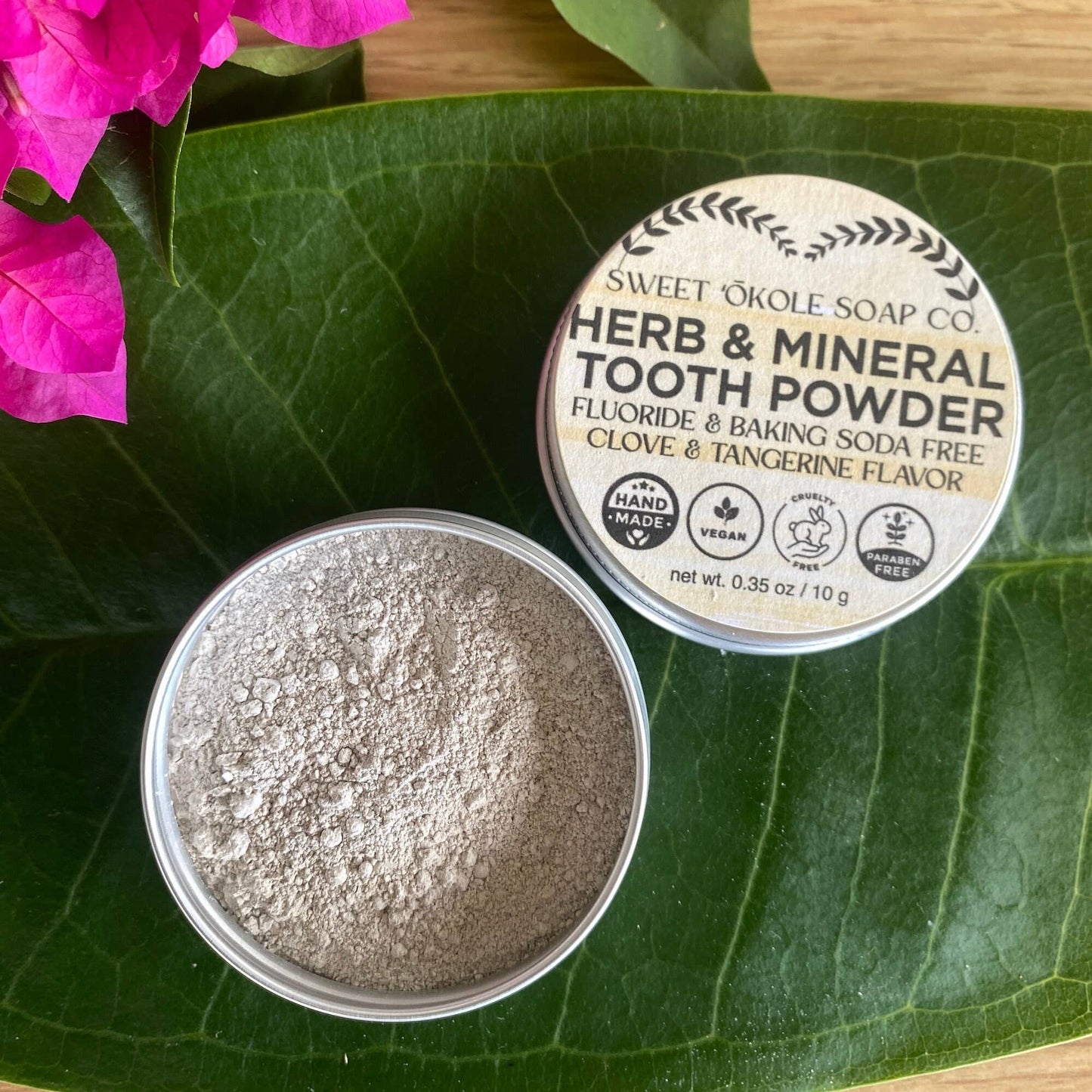 Herb Mineral Tooth Powder with Citrus, Clove & Noni