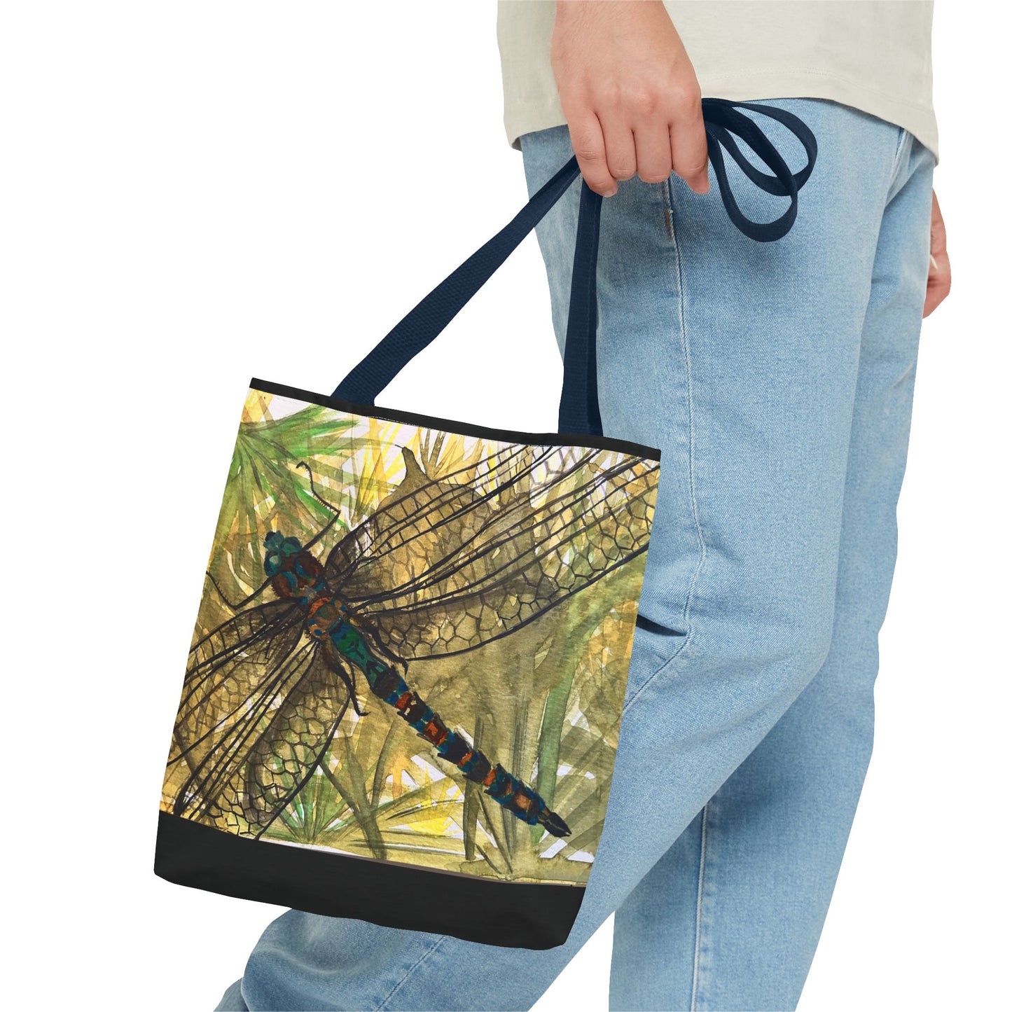 "Male Blue-Eyed Darner" of West & North Texas Tote Bag