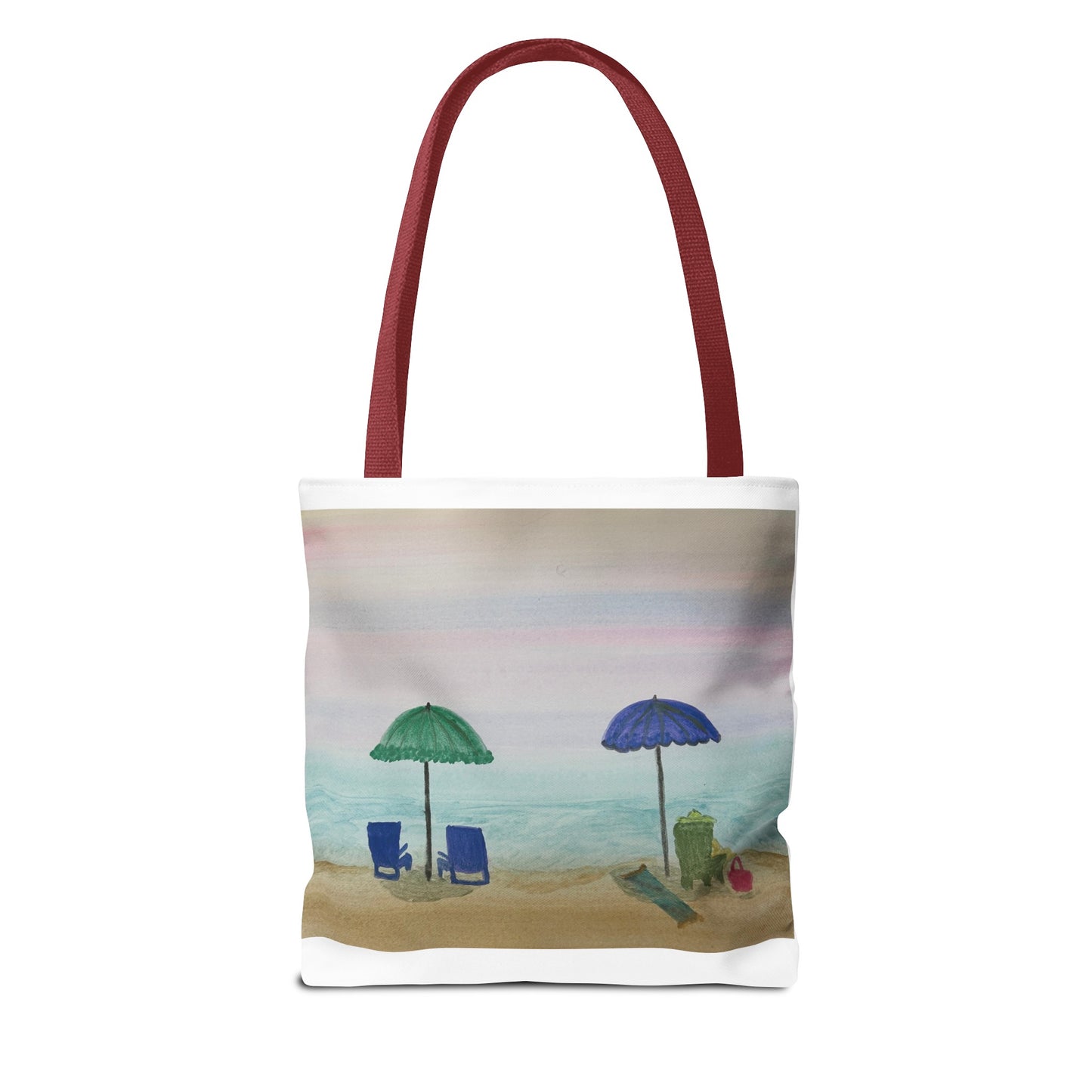 Beach Umbrellas Tote Bag (AOP)