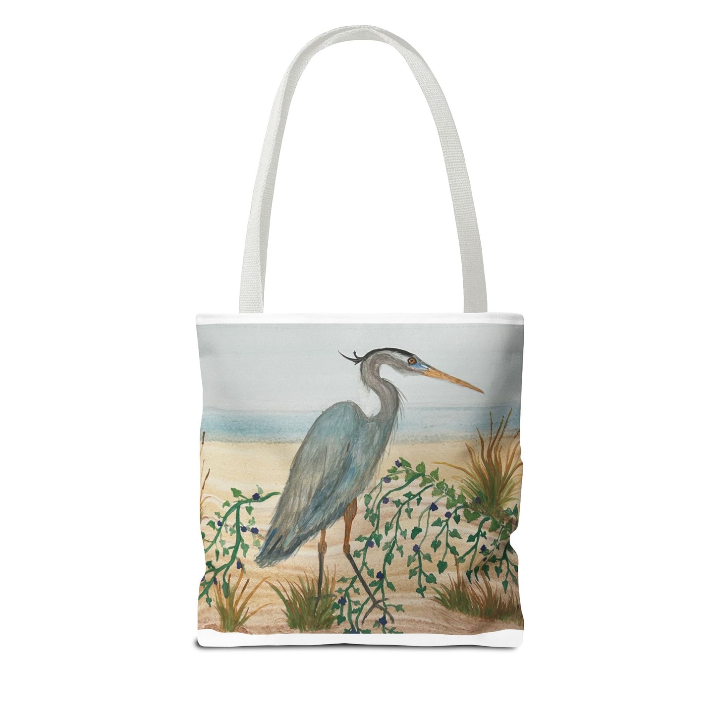 Blue Heron Juvenile Tote Bag (AOP)