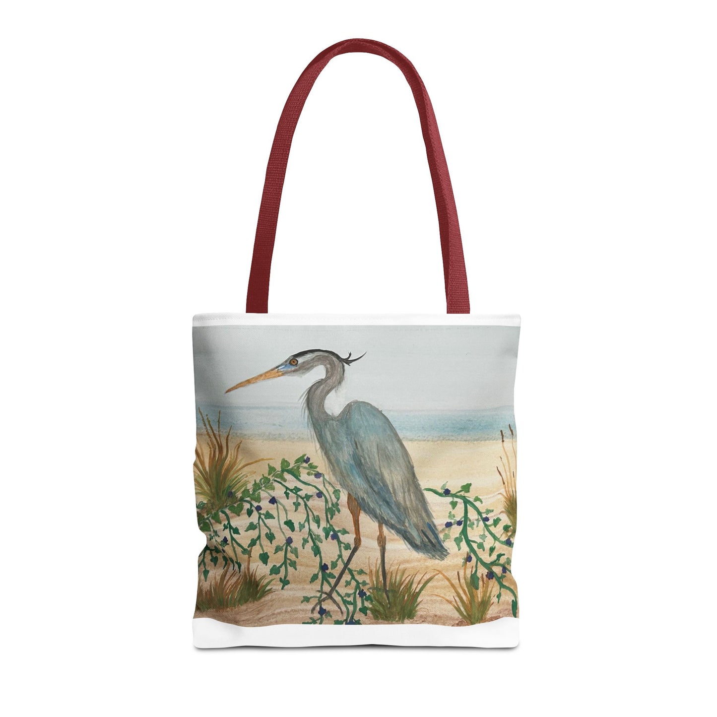 Blue Heron Juvenile Tote Bag (AOP)