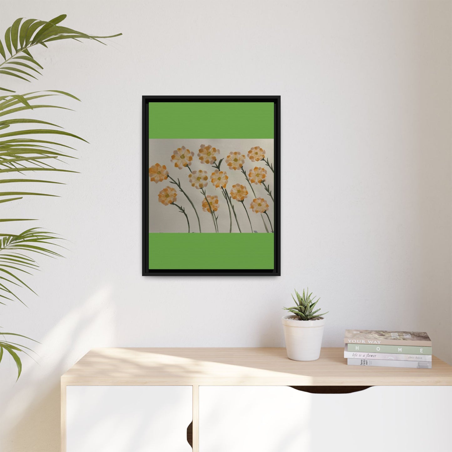 Matte Canvas, Framed (Multi-color)