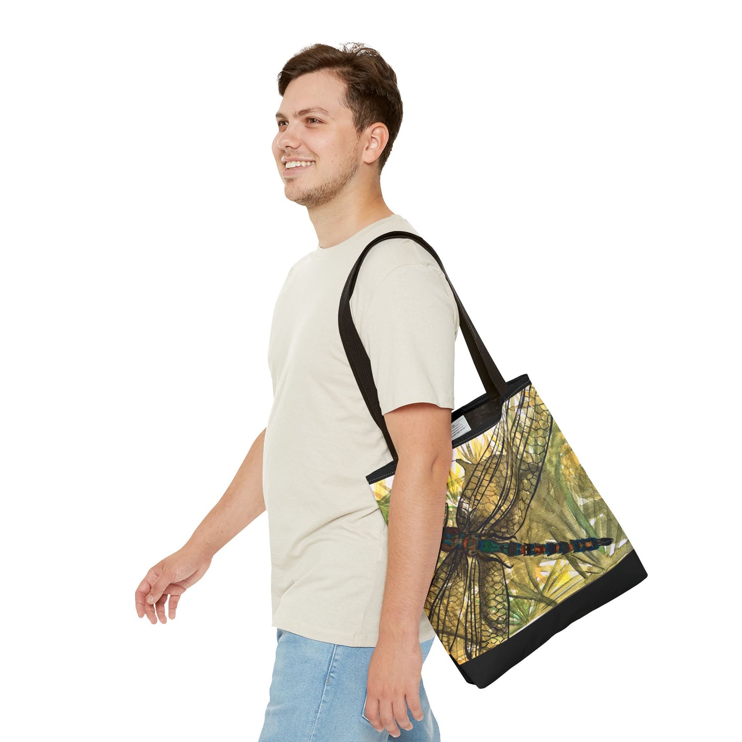 "Male Blue-Eyed Darner" of West & North Texas Tote Bag