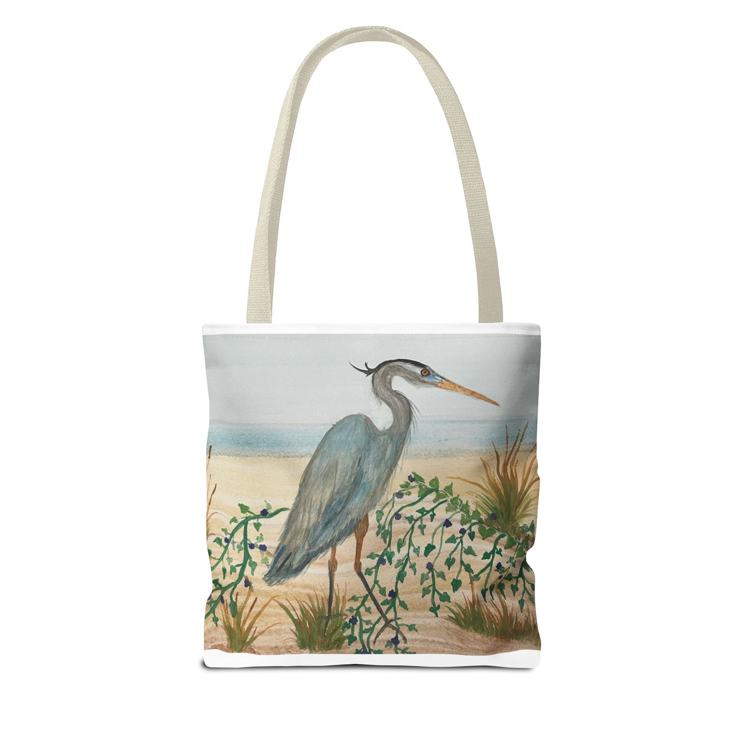 Blue Heron Juvenile Tote Bag (AOP)