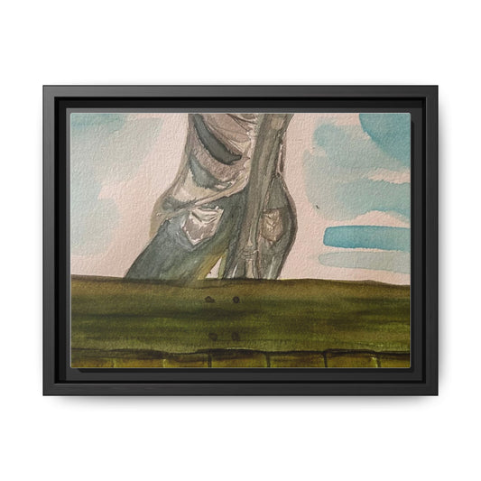 Stand Matte Canvas, Framed (Multi-color)