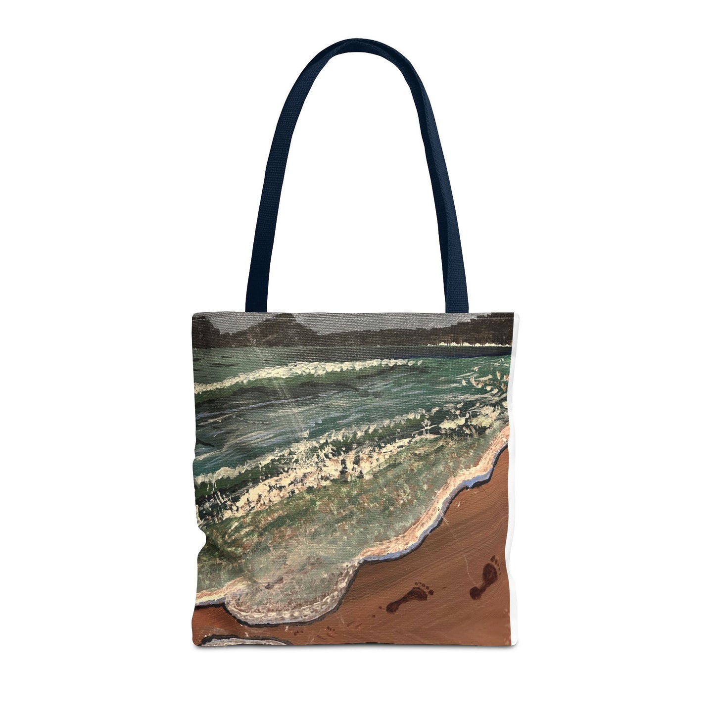 Walk on the Beach Tote Bag (AOP)