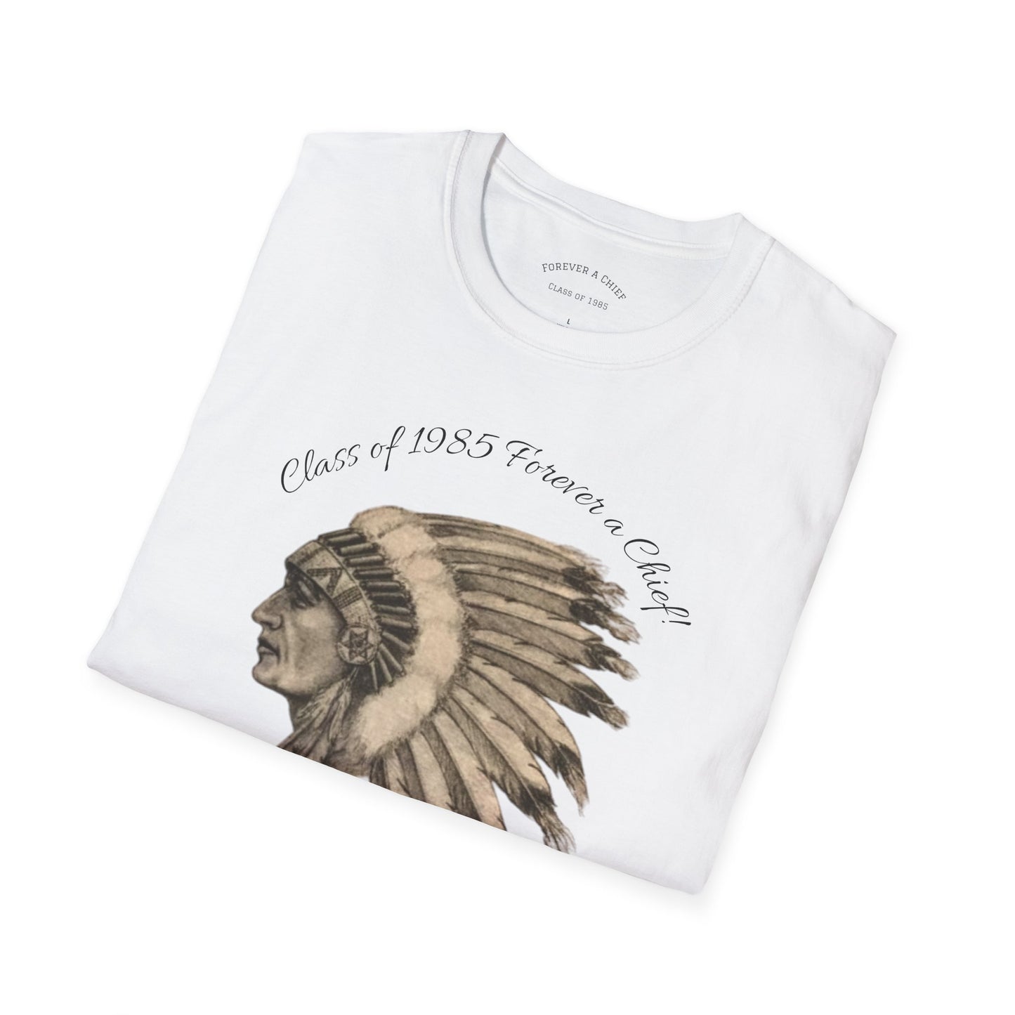 Saranac Chiefs Class of '85 Reunion Unisex T-Shirt - Nostalgic College Tee, Class of 1985 Spirit Wear, Forever a Chief Apparel, Vintage Fan Top