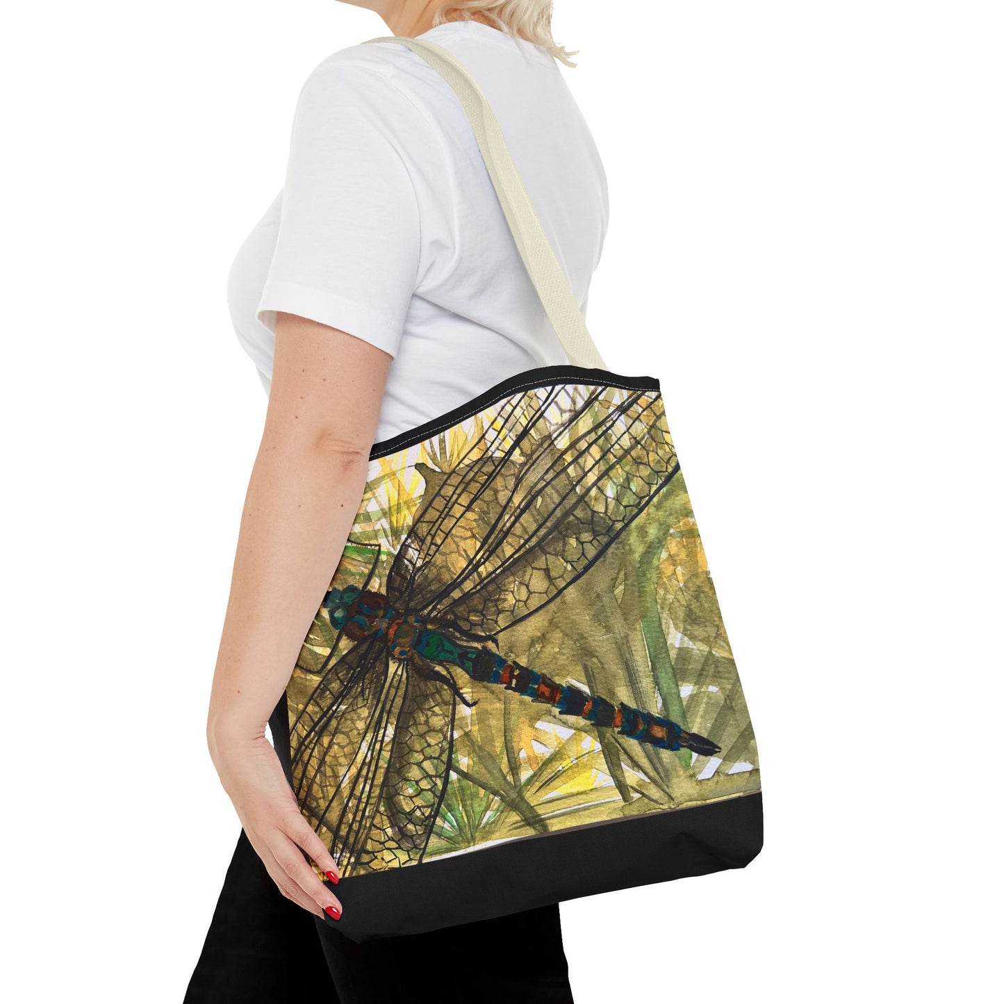 "Male Blue-Eyed Darner" of West & North Texas Tote Bag