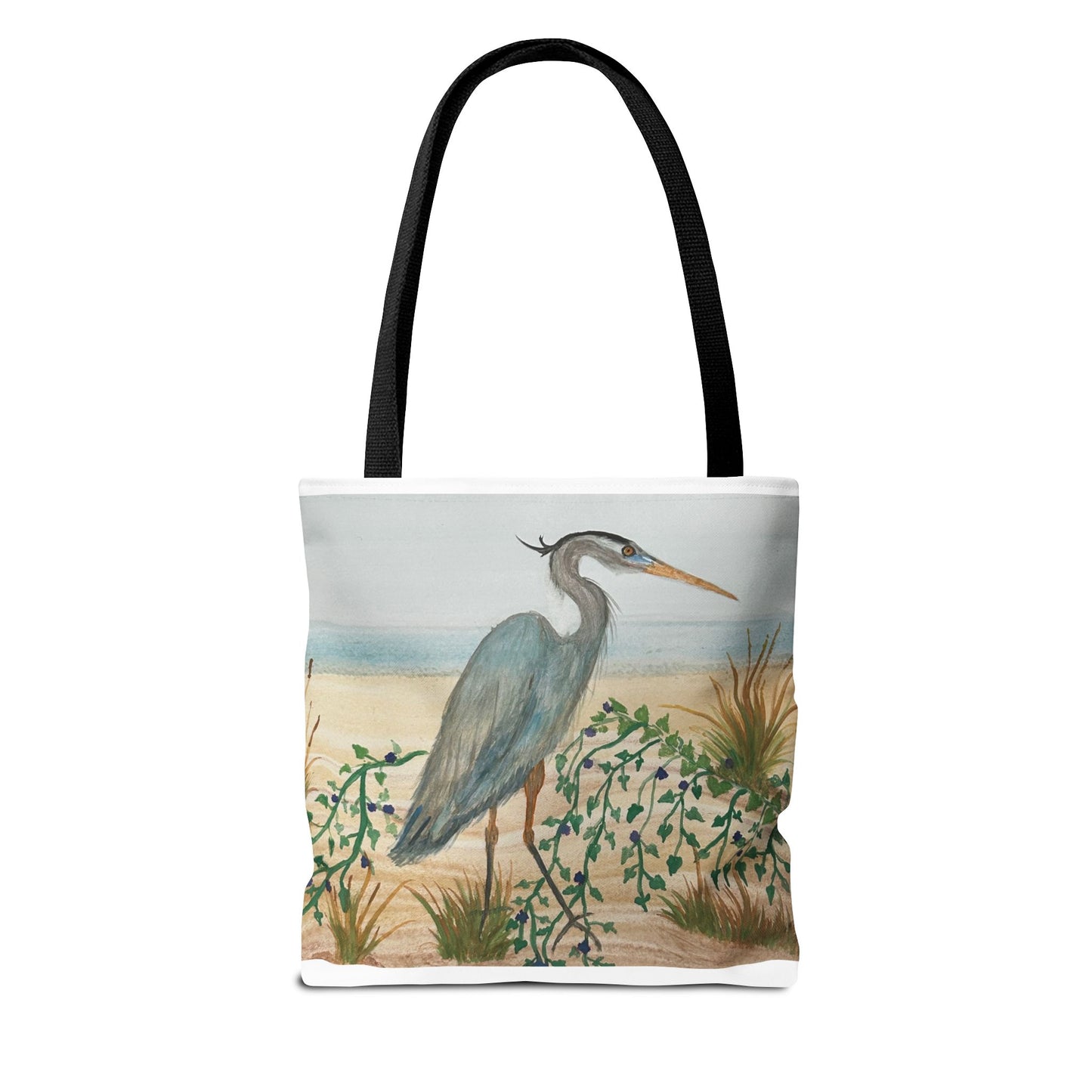 Blue Heron Juvenile Tote Bag (AOP)