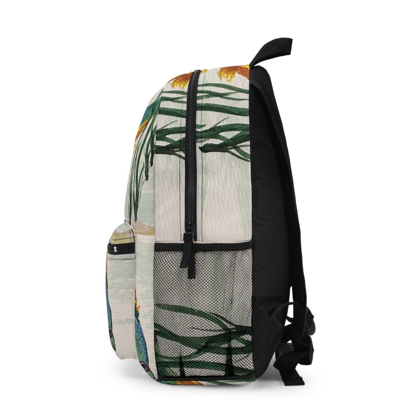 Colorful "Texas Sunfish" Themed Backpack for Nature Lovers and Adventurers